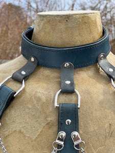 Leather and Chain Harness